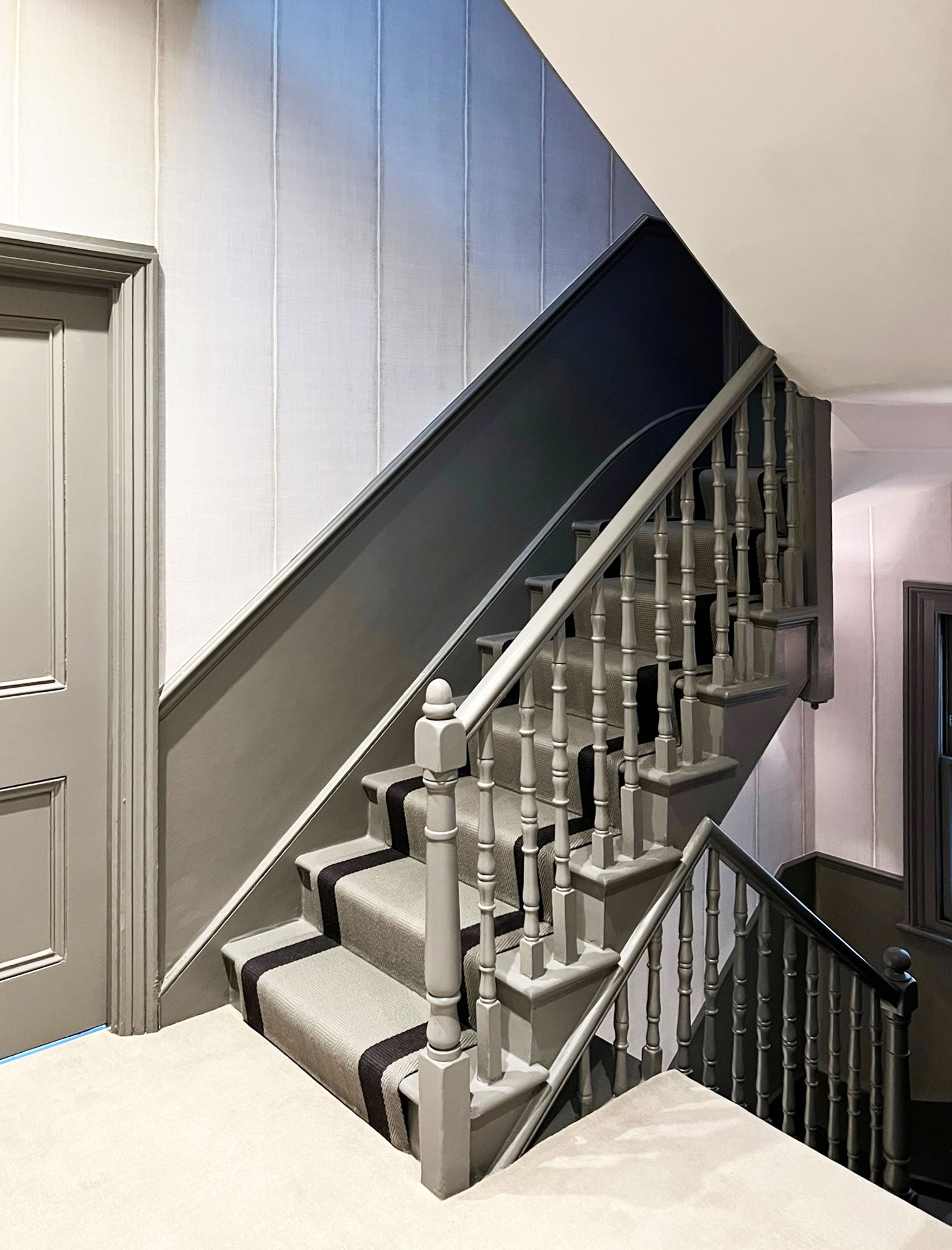 Decorated stairs